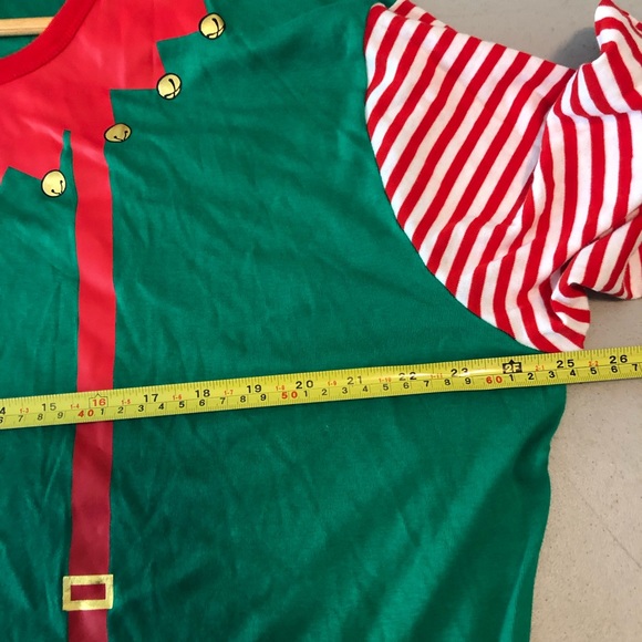 Target Wondershop ELF long sleeve Top T-Shirt Holiday Screen Printed Womens XL - Picture 3 of 6
